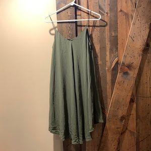 Dark Green Dress